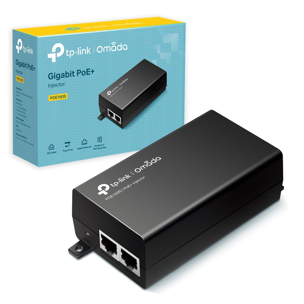 [INF-POE160S] INJECTOR POE TL-POE160S TP-LINK 802.3AF/AT