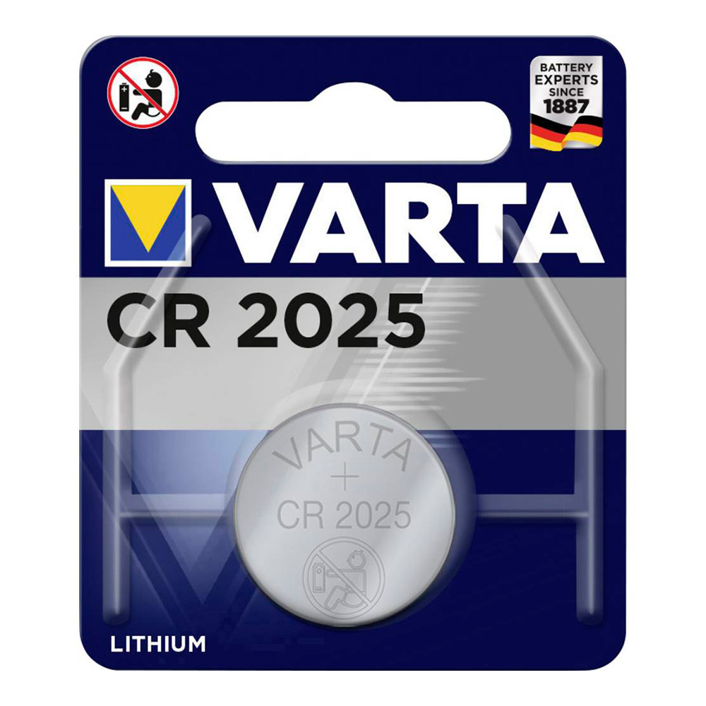 [BAT-CR2025] BATERIA DE BOTON CR2025 3V VARTA