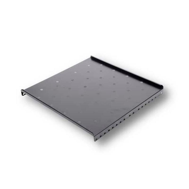 [INF-RACK-BAND-1U-450] BANDEJA FIJA PARA ARMARIOS RACK CON FIJACIÓN LATERAL 1U 450MM