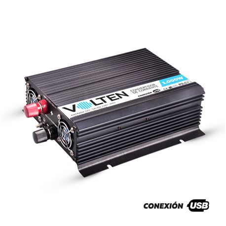 [SOL-INV-1000W] CONVERTIDOR DE CORRIENTE 1000W VOLTEN