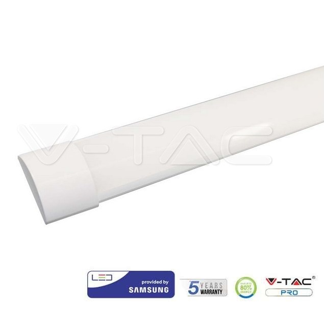 REGLETA LED 20W 2200LM 4000K 60CM 110º V-TAC PRISMATIC SAMSUNG