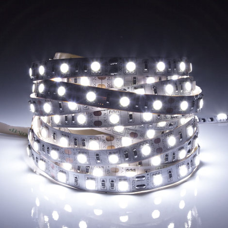 2126 TIRA LED 5Mt SMD5050 60P IP20 12VDC 54W 6K LUZ FRIA (10.8W/m) V-TAC
