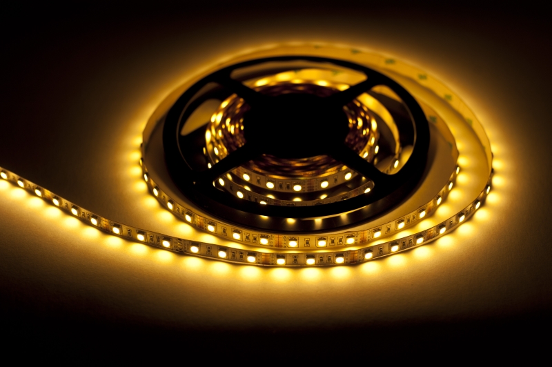 2122 TIRA LED 5Mt SMD5050 60P IP20 12VDC 54W 3K LUZ CALIDA (10.8W/m) V-TAC