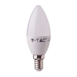 [E14-VELA-5.5W-6] 173 BOMBILLA LED VELA C37 E14 5.5W 6K LUZ FRIA 750LM 200º OPAL CHIP SAMSUNG