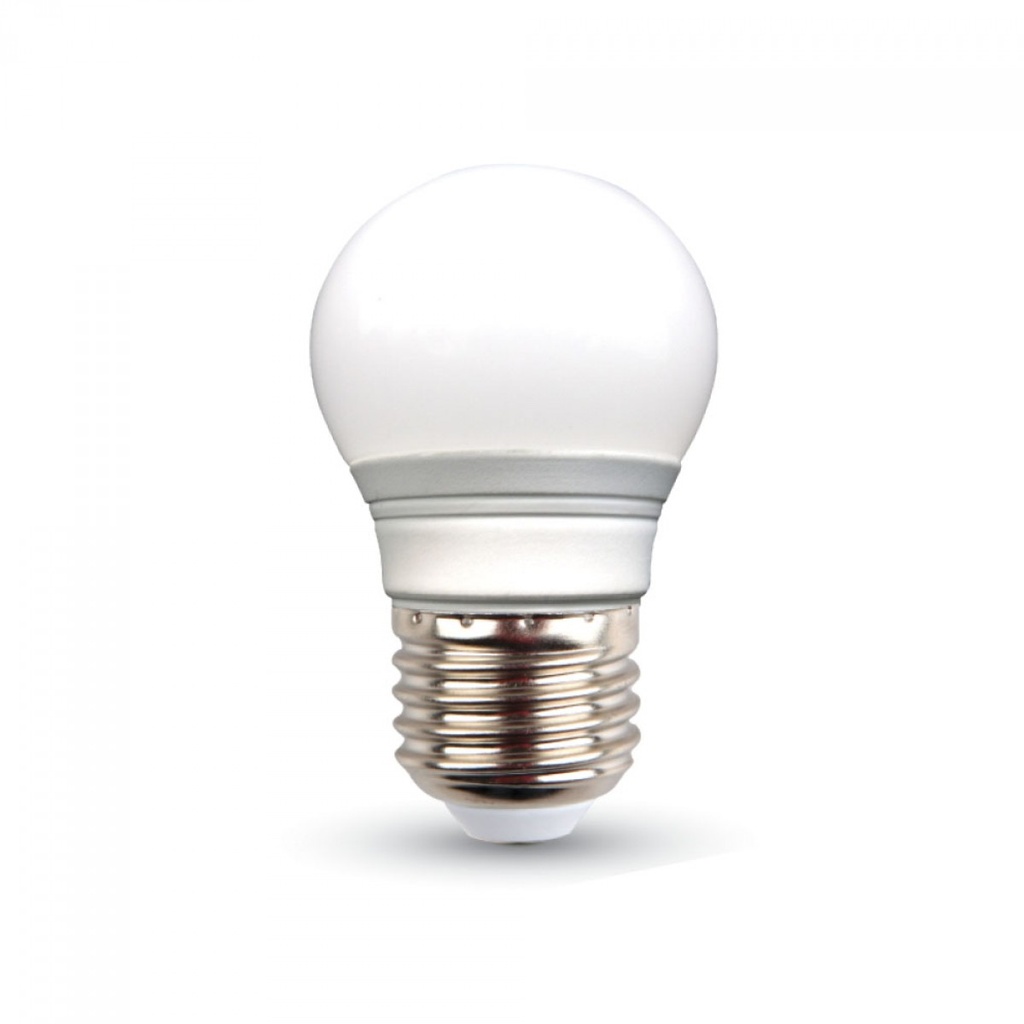 BOMBILLA LED G45 E27 3W 4K LUZ NEUTRA 250LM 180º IP20
