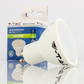 [GU10-5W-VT-3] 211685 BOMBILLA LED GU10 MR16 5W 3K 450LM 110º IP20 DIFUSIOR OPAL