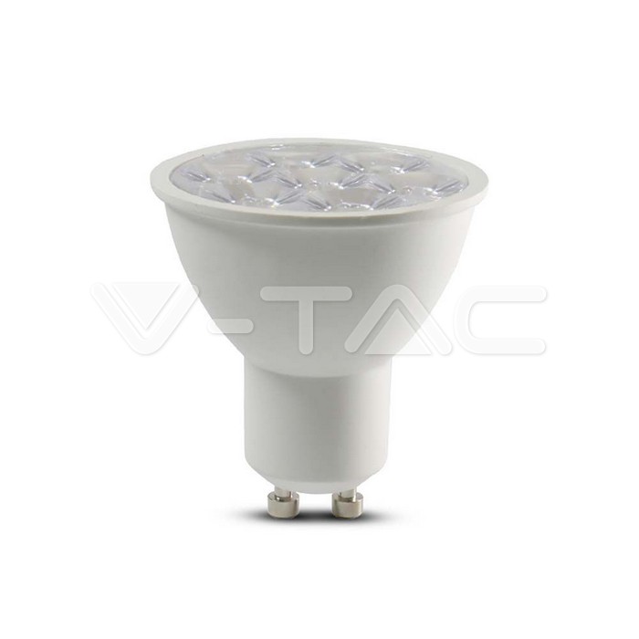 [GU10-6W-10G-3] BOMBILLA LED DICROICA GU10 6W 3K LUZ CALIDA 445lm 10º CRI80