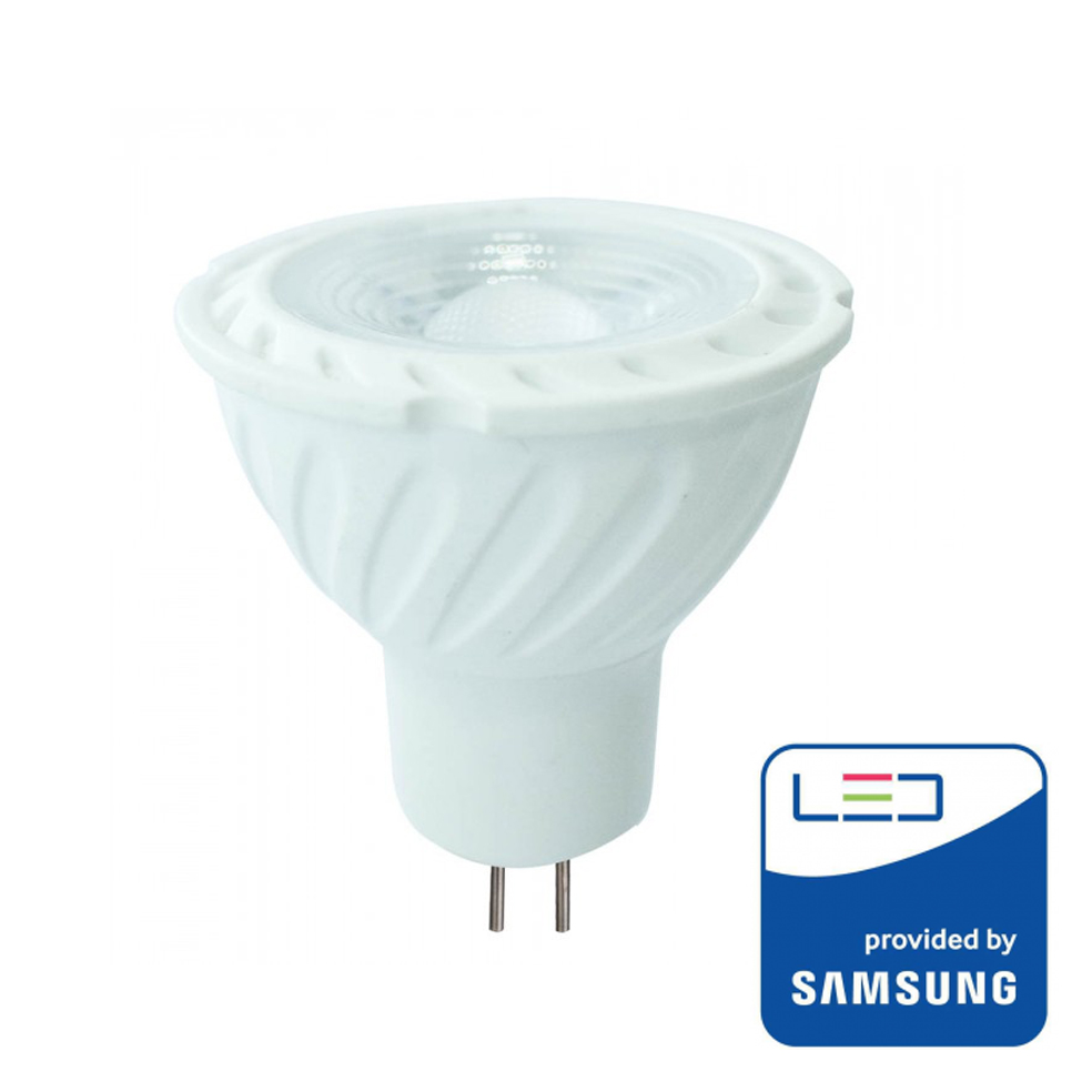205 BOMBILLA LED DICROICA MR16 GU5.3 6.5W 4K LUZ NEUTRA 450LM 110º 12V OPAL