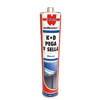 K+D ADHESIVO SELLANTE CARTUCHO GRIS 300ML (SIKAFLEX)