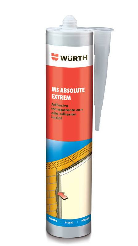[QUI-0893226130] MS ABSOLUTE EXTREM TRANS 300ML SILICONA PEGAMENTO