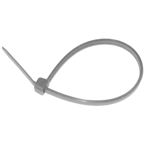 BRIDA NYLON NATURAL GRIS RAL 7035 L.HALOG 4.8X290MM