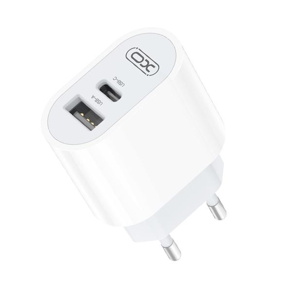 [MOV-CAR-USBCA-QC] CARGADOR MOVIL CARGA RAPIDA 5V 2.4A USB-C + USB-A
