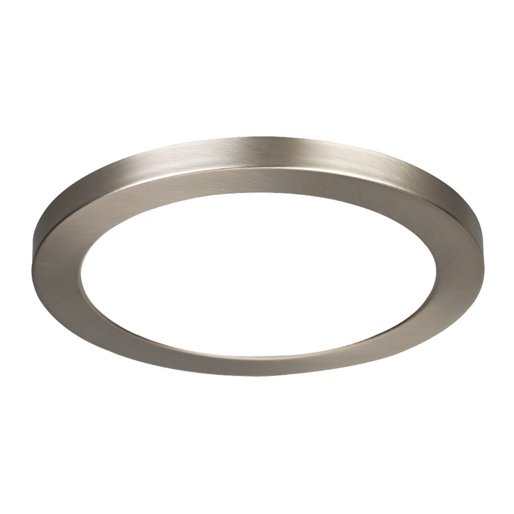 [PLF-ARO-NS] ARO NIQUEL SATINADO PARA PLAFON/DOWNLIGHT 7650 Ø220x16mm