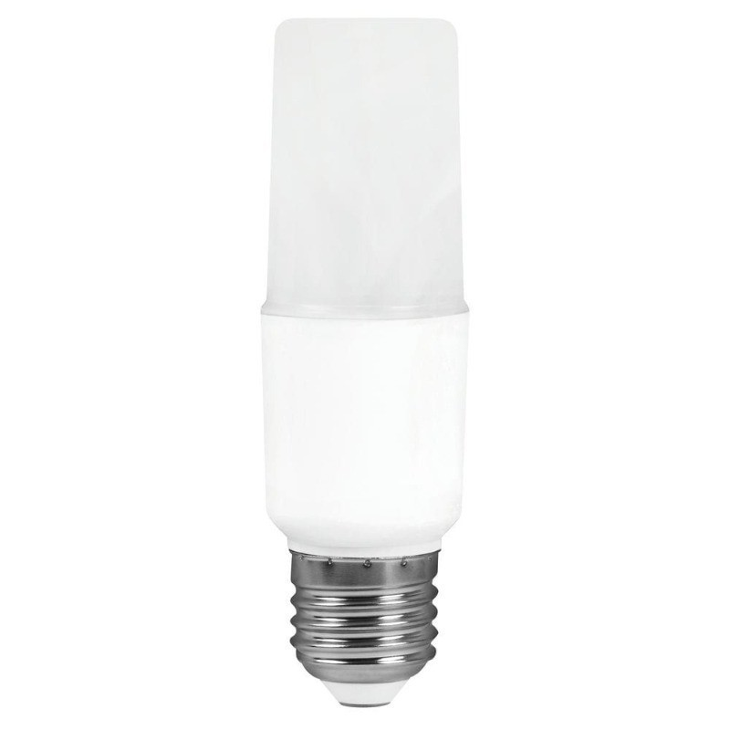 [E27-TUB-9W-4] BOMBILLA TUBULAR T37 E27 9W 4K LUZ NEUTRA 860lm 160º Ø37*115mm 20H 100OFF