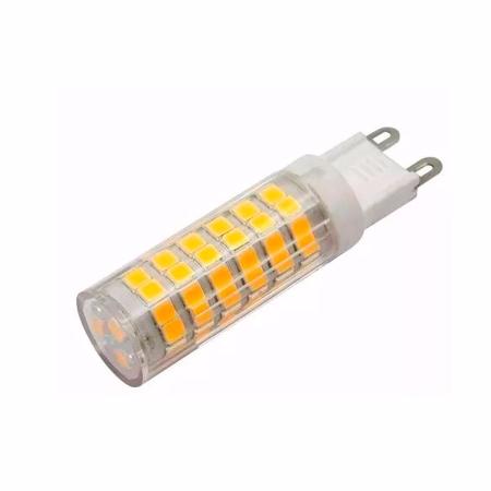 BOMBILLA LED G9 SMD2835 10W 6K LUZ FRIA 1100lm 360º 15h 100Off Ø17*63mm
