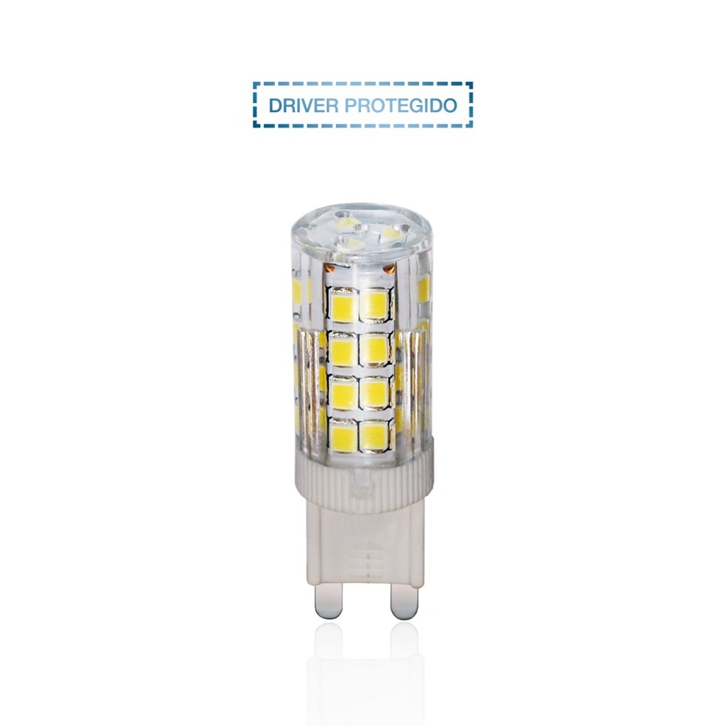 BOMBILLA LED G9 SMD2835 4W 3000ºK LUZ Neutra 398lm 300º