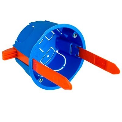 [5625GW] CAJA UNIVERSAL PARA PLADUR AZUL CON GRAPA PLASTICA SOLERA