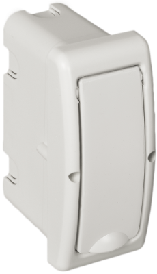 CUADRO DE EMPOTRAR MINI 2mod PTA. BLANCA SOLERA