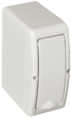 [CUA-SOL-8692S] CUADRO DE SUPERFICIE MINI 2mod PTA. BLANCA SOLERA