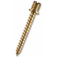 [9B630TF] TORNILLO TIRAFONDO DOBLE ROSCA PARA GRAPA METALICA M6X30mm