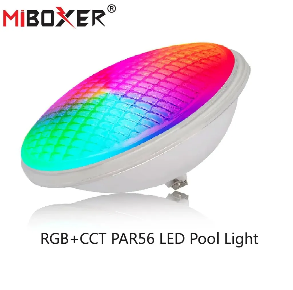 [PAR56-PLC-PA1] BOMBILLA PAR56 30W RGB+CCT (PLC) 140lm/W 2700-6500ºK IP68 MiBOXER