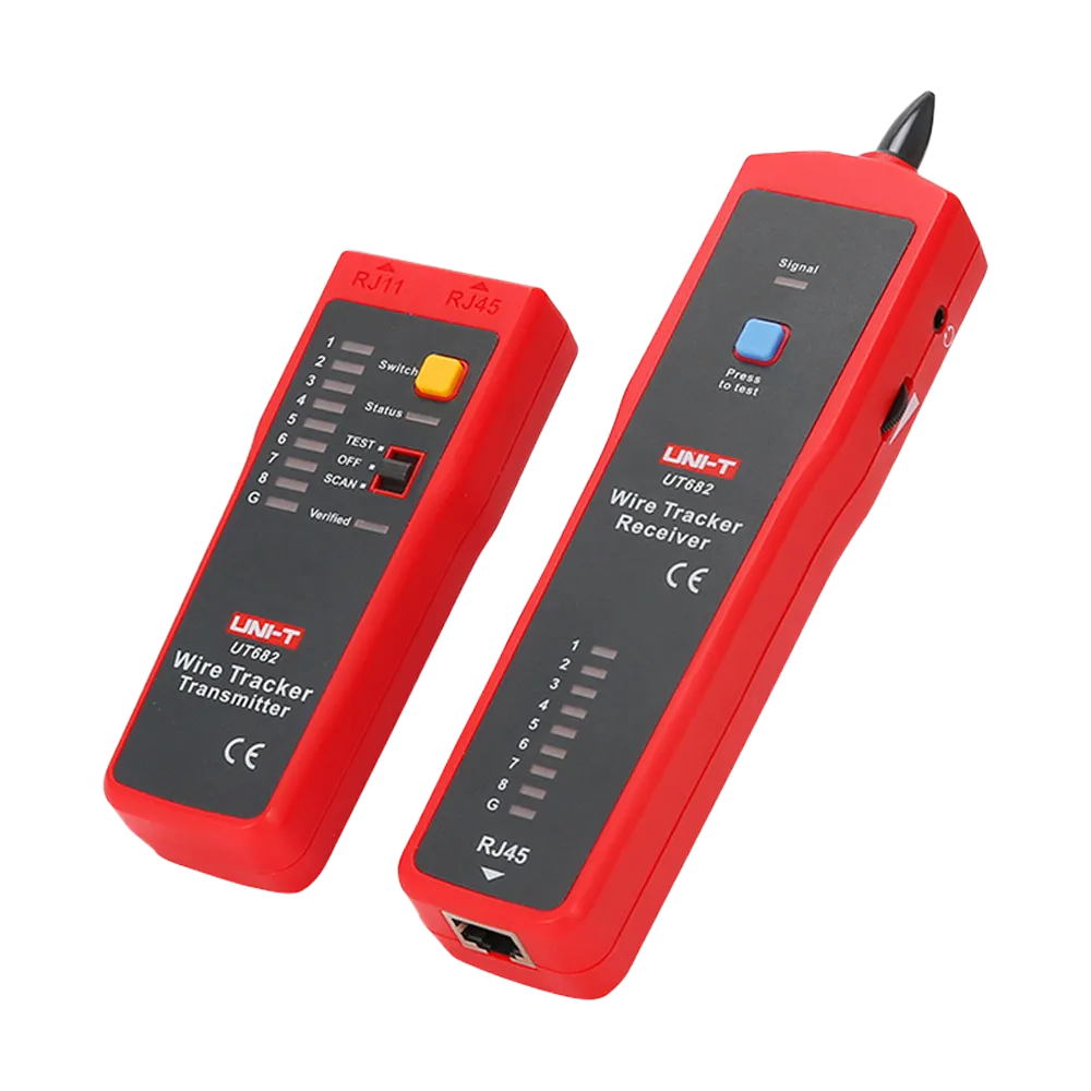 [MED-UT682] UNI-T TESTER CABLES RJ45/11 CON LOCALIZADOR CABLES (TONO)