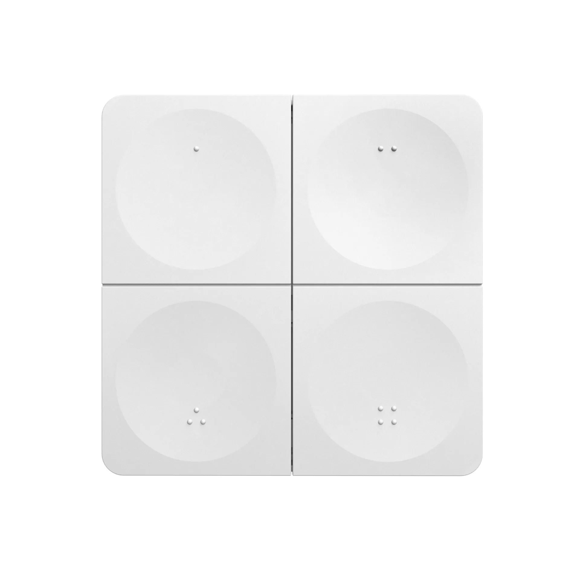 PANEL CONTROL REMOTO 4 BOTONES BLANCO MiBOXER