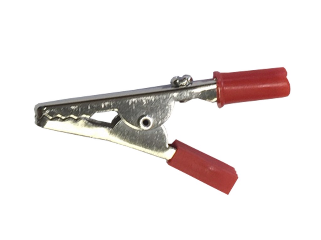 [2400120-R] PINZA COCODRILO 6A ROJA